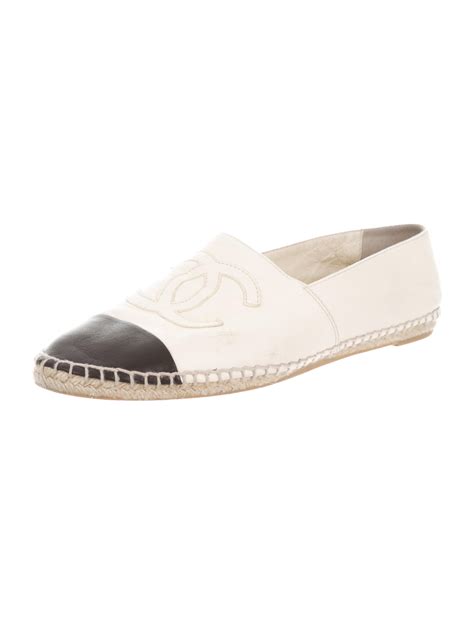 chanel espadrilles cream|espadrilles chanel shop.